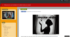 Desktop Screenshot of englishchats.org